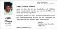 eine Anzeige