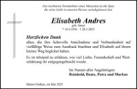 eine Anzeige
