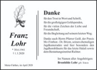 eine Anzeige