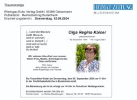eine Anzeige